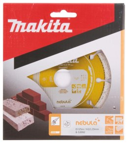 MAKITA TARCZA DIAMENTOWA 125x22,23mm SEGMENT (NA SUCHO) BETON