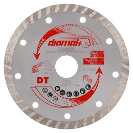 MAKITA TARCZA DIAMENTOWA 125x22,23mm TURBO (NA SUCHO) BETON, CEGŁA, MARMUR