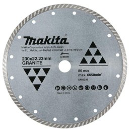 MAKITA TARCZA DIAMENTOWA 230x22,23mm TURBO (NA SUCHO) GRANIT