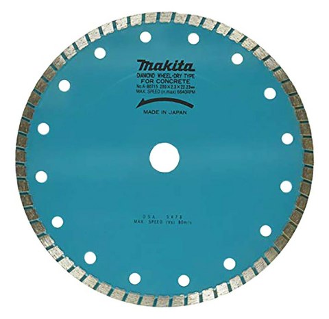 MAKITA TARCZA DIAMENTOWA 230x22,23mm TURBO (NA SUCHO) PŁYTKI