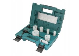 MAKITA ZESTAW OTWORNIC BIM ECONOMY 6szt. (HYDRAULIK) 19,22,29,38,44,57mm+2WP+1 ADAPTER