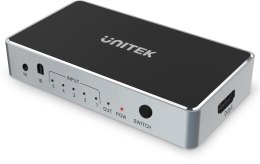 Unitek Przełącznik sygnału HDMI 1.4b 5 IN-1 OUT 4K