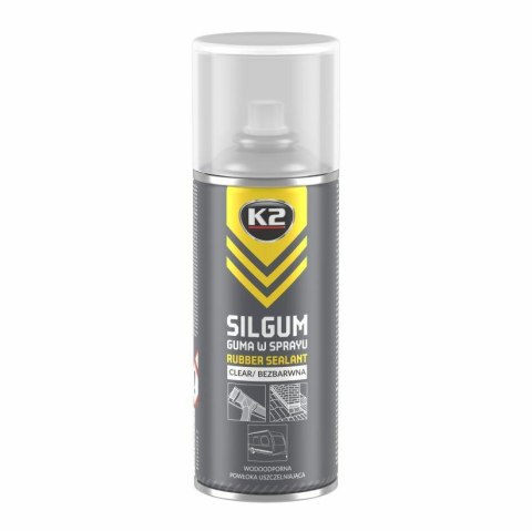 K2 GUMOWA POWŁOKA W SPRAYSILGUM bezbarwny 400 ML