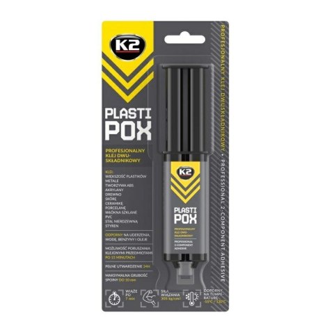 K2 KLEJ DO PLASTIKU PLASTIPOX 25G