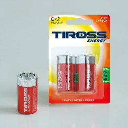 TIROSS BATERIA R14 2szt.