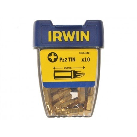 IRWIN KOŃCÓWKA PZ2 x 25mm TIN/10szt.....W