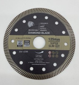 TARCZA DIAMENTOWA 125mm x 1,1mm x 22,2mm SUPER SLIM CUT /INDIAN PROFESSIONAL