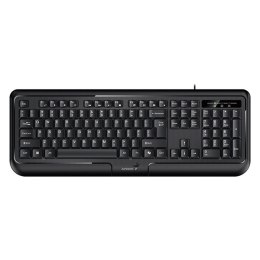 Genius KB-118 II COPILOT, klawiatura CZ/SK, klasyczna, wodoodporny rodzaj przewodowa (USB), czarna