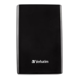 Dysk SSD zewnętrzny Verbatim Store n Go Slim Portable 1TB USB-C 3.2 czarny