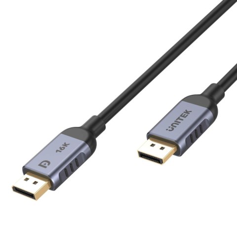 Kabel DisplayPort 2.1 Unitek C1626GY01-1.5M, 8K@120Hz, 1,5m