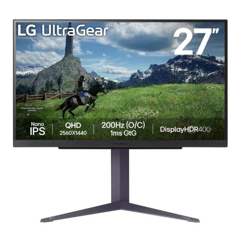 Monitor LG 27" UltraGear 27GS85Q-B Nano IPS QHD 200Hz 2xHDMI DP 3xUSB