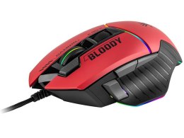 Mysz przewodowa A4Tech Bloody W95Max USB Sport Red