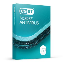 Oprogramowanie ESET NOD32 Antivirus 5U 12M, koperta