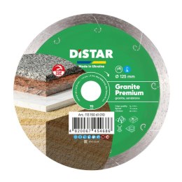 DISTAR TARCZA DIAMENTOWA GRANITE PREMIUM 125 x 1,5 x 8 x 22,23mm