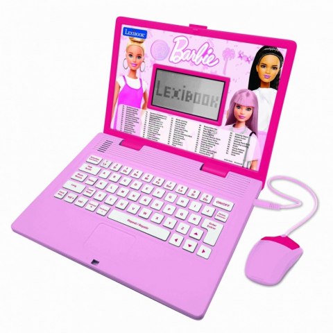 Laptop edukacyjny Barbie dwujęzyczny PL/ ENG 124 aktywności