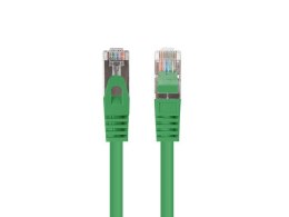 Patchcord kat.6 FTP 0.25M 10-pack fluke passed zielony