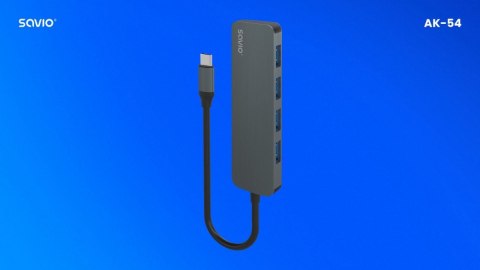 HUB 4-portowy USB 3.1 Gen.1, AK-54
