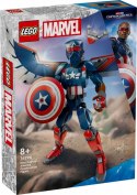 Klocki Super Heroes 76296 Figurka nowego Kapitana Ameryki