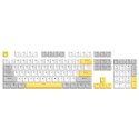 Marvo sada vyměnitelných kláves, PBT Keycap set KP-04 US, żółta