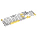 Marvo sada vyměnitelných kláves, PBT Keycap set KP-04 US, żółta