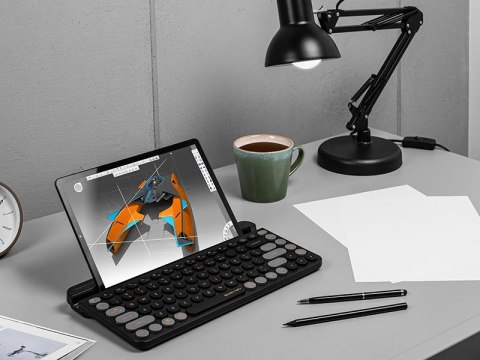 Klawiatura bezprzewodowa A4tech Fstyler FBK30 Blackcurrant Bluetooth