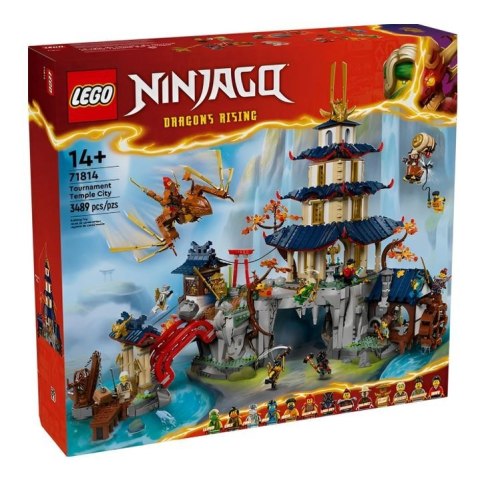 Klocki Ninjago 71814 Turniejowe miasto ze świątynią