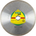 KLINGSPOR TARCZA DIAMENTOWA PEŁNA 230mm x1,9mm x 22,2mm DT300F, CERAMIKA