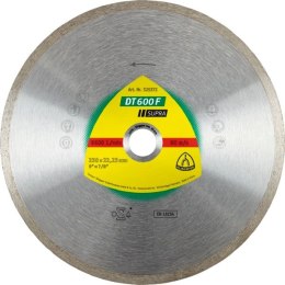 KLINGSPOR TARCZA DIAMENTOWA PEŁNA 230mm x 1,9mm x 22mm DT600F