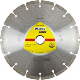 KLINGSPOR TARCZA DIAMENTOWA SEGMENTOWA 125mm x 22,2mm DT300U, BETON