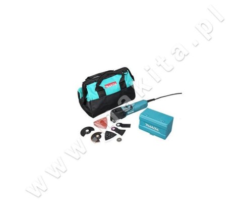 MAKITA NARZĘDZIE WIELOFUNKCYJNE 320W UCHWYT SDS + AKCESORIA TM3010CX13