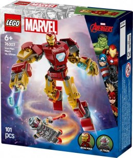 Klocki Super Heroes 76307 Mech Iron Mana kontra Ultron