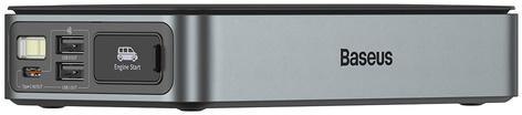 POWERBANK BOOSTER Baseus Super Jump Starter C00245700111-00 12000mAh 12V 1200A + KABLE KROKODYLKI