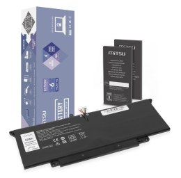 Bateria JHT2H do Dell Latitude 7410 2-in-1 7310 2-in-1 P33S P34S 6800 mAh (52 Wh) 7.7V