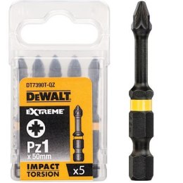 DEWALT KOŃCÓWKA UDAROWA PZ1x50 5szt. EXTREME IMPACT TORSION