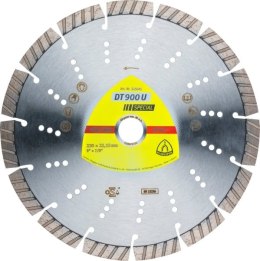 KLINGSPOR TARCZA DIAMENTOWA SEGMENTOWA 230mm x 2,6mm x 22,2mm DT900U