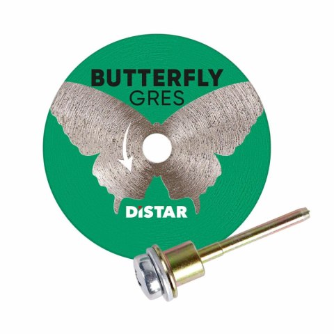 DISTAR TARCZA DIAMENTOWA BUTTERFLY 45 x 0,6 x 5,8/3,2-3,0F Z TRZPIENIEM