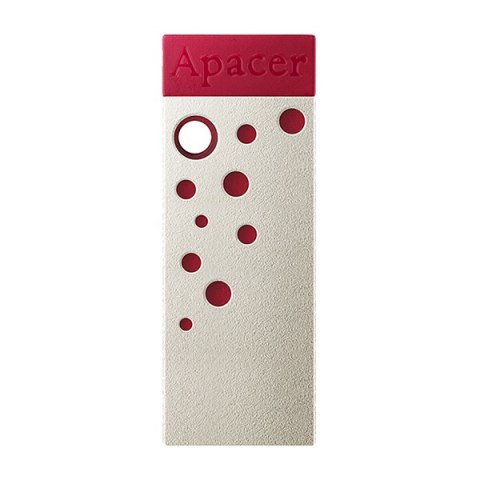 Apacer USB flash disk, USB USB 3.2 Gen1, 128GB, AH15J, magenta, AP128GAH15JR-1, USB A, pyłoszczelna, wodoodporna