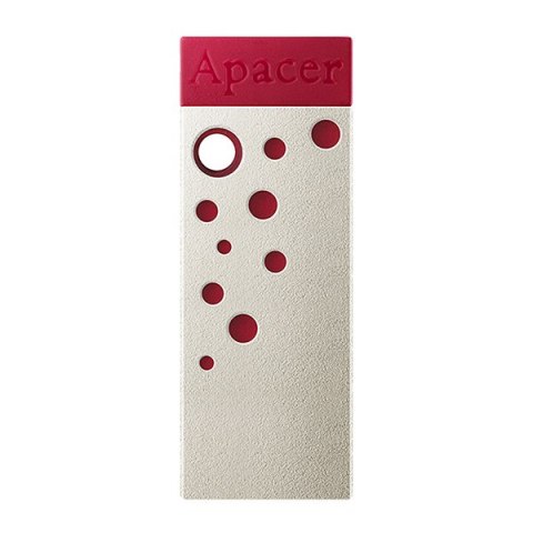 Apacer USB flash disk, USB USB 3.2 Gen1, 32GB, AH15J, magenta, AP32GAH15JR-1, USB A, pyłoszczelna, wodoodporna, EOL