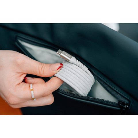 Verbatim USB kabel USB C (M) - USB C (M), 60W, 1.2m, magnetyczny, szary, box, 31850