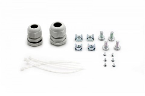 Przełącznica światłowodowa/panel krosowy z wyposażeniem 19 cali 1U, 24x LC duplex, OM3, zawiera pigtaile, adaptery, tacki, wysuw