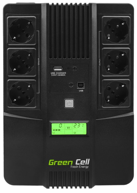 Green Cell UPS AiO 800VA 480W