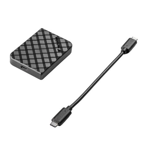 SSD Zewnętrzny Verbatim Store ,n ,Go Mini Diamond, 32024, 512GB, czarna, USB C
