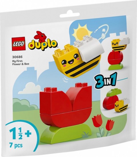 Klocki DUPLO 30686 Mój pierwszy kwiatek i pszczoła