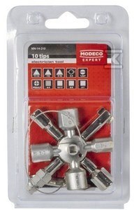 KLUCZ DO SZAFY SERWISOWEJ 10 KOŃCÓWEK