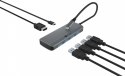 Stacja dokująca IB-DK4022a-CPD 6w1, HDMI,USB,PD