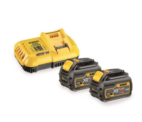 DEWALT ZESTAW XR FLEXVOLT ŁADOWARKA DCB118 + 2 x AKUMULATOR 6,0Ah