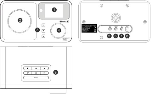 Radio internetowe Ferguson Regent i100S