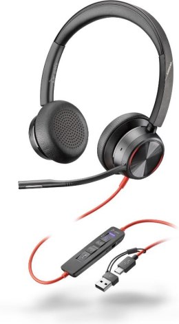 Słuchawki Blackwire 8225 Stereo USB-C/A MS-Teams 8X225AA