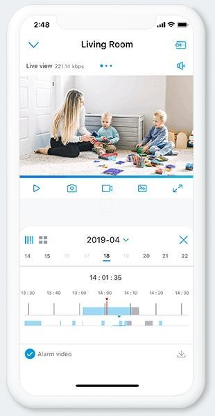 Kamera IP Reolink E340 wewnętrzna obrotowa 5MPx WiFi biała