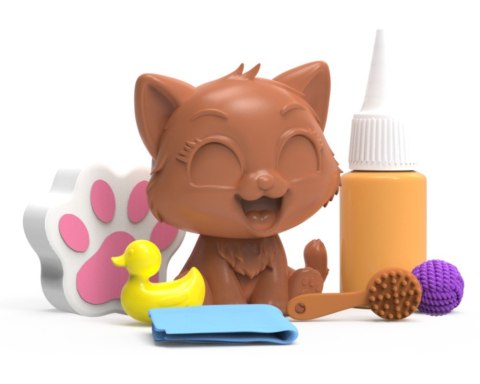 Figurka Brudaski w kąpieli Kotki Zestaw Bonusowy, Tytus